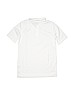 Lands' End 100% Polyester White Short Sleeve Polo Size 10 - 12 - photo 2