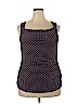 White House Black Market Purple Sleeveless Top Size XL - photo 1