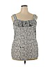 White House Black Market Ivory Sleeveless Top Size XL - photo 1