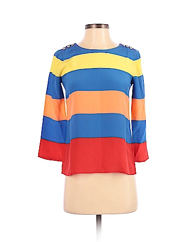 J.Crew Long Sleeve Silk Top (view 1)