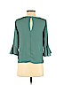 Forever 21 100% Polyester Green Long Sleeve Blouse Size S - photo 2