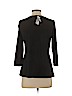 PREMISE Black 3/4 Sleeve Top Size S - photo 2