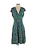 London Times Blue Casual Dress Size 8 (petite) - photo 1