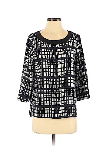 Madewell Long Sleeve Silk Top (view 1)