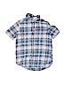 Polo by Ralph Lauren 100% Cotton Blue Short Sleeve Button-Down Shirt Size M (kids) - photo 1