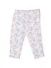Carter's 100% Cotton Floral White Casual Pants 12-18 MO / 18 MO - photo 1