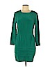 Patrick 100% Silk Green Casual Dress Size 8 - photo 1