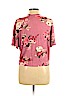 Youth in Revolt Pink Short Sleeve Top Size L - photo 2