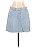 Theory Blue Denim Skirt Size 4 - photo 1