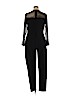 Pink Clover Black Jumpsuit Size 16 - photo 2