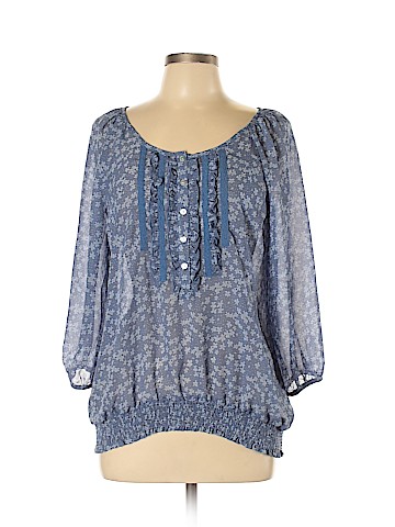 Roper 3/4 Sleeve Blouse (view 1)