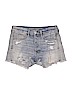 American Eagle Outfitters 100% Cotton Blue Denim Shorts Size 4 - photo 1
