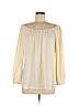 Lauren by Ralph Lauren Ivory Long Sleeve Blouse Size M - photo 1