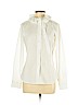Doncaster White Long Sleeve Button-Down Shirt Size 8 - photo 1