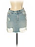 showpo 100% Cotton Blue Denim Skirt Size 8 - photo 1