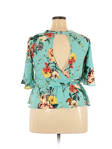 Belle + Sky 3/4 Sleeve Blouse (view 1)