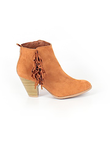 Qupid Ankle Boots (view 1)