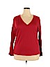 Unbranded Red Long Sleeve T-Shirt Size 4X - photo 1