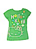 Puma x Hello Kitty 100% Cotton Green Short Sleeve T-Shirt Size 6 - 6X - photo 1