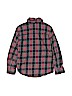 Carter's 100% Cotton Plaid Black Long Sleeve Button-Down Shirt Size 5 - photo 2