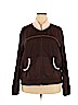 Beaux Art 100% Cotton Brown Track Jacket Size 3X - photo 1