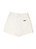 Dr Denim 100% Cotton White Denim Shorts Size 26 waist - photo 2