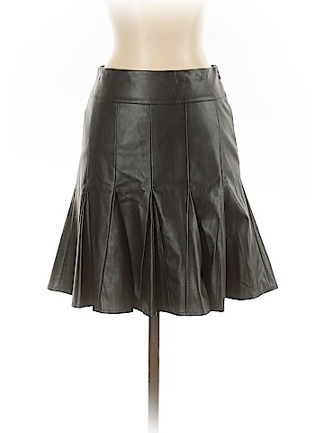 Ann Taylor Faux Leather Skirt (view 1)