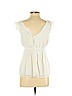Blue Rain 100% Polyester Ivory Sleeveless Blouse Size S - photo 2