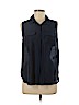 Banana Republic Factory Store Blue Sleeveless Blouse Size M (petite) - photo 1