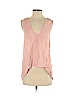 Romeo & Juliet Couture 100% Rayon Pink Sleeveless Blouse Size S - photo 1