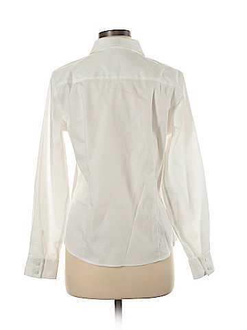 Ellen Tracy Long Sleeve Button-Down Shirt (view 2)