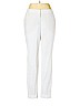 AKRIS 100% Cotton Ivory Casual Pants Size 8 - photo 1