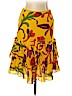 Ralph Lauren Black Label 100% Cotton Yellow Casual Skirt Size 10 - photo 1