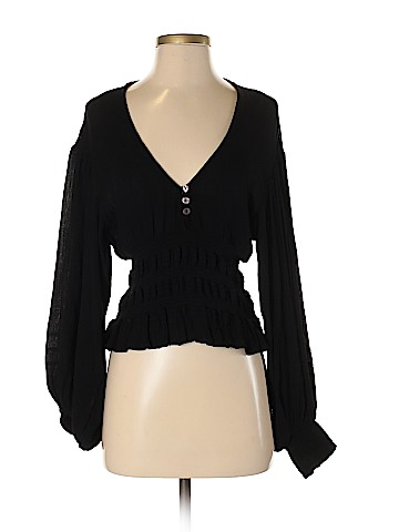 Free People Long Sleeve Blouse (view 1)