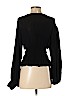 Free People 100% Rayon Black Long Sleeve Blouse Size S - photo 2