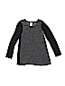 Truluv Black Long Sleeve Top Size 10 - photo 1