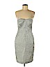 L'Wren Scott Gray Cocktail Dress Size EU 44 / US 14 - photo 1