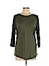 Lularoe Green 3/4 Sleeve T-Shirt Size L - photo 1