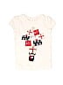 Gymboree 100% Cotton Ivory Short Sleeve T-Shirt Size 2T - photo 1