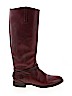 FRYE 100% Leather Burgundy Boots Size 6 1/2 - photo 1