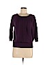 Ann Taylor LOFT Purple Pullover Sweater Size M (petite) - photo 1