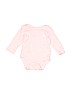 Baby Gap 100% Cotton Pink Long Sleeve Onesie Size 3-6 mo - photo 1