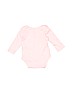 Baby Gap 100% Cotton Pink Long Sleeve Onesie Size 3-6 mo - photo 2