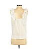 J. Crew Collection White Sleeveless Blouse Size 0 - photo 2