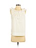 J. Crew Collection White Sleeveless Blouse Size 0 - photo 1