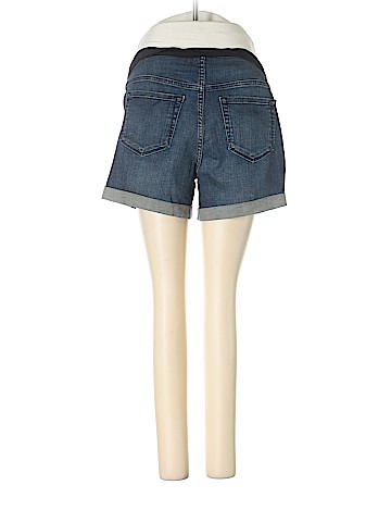 Isabel Maternity Denim Shorts (view 2)