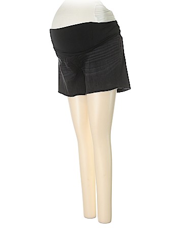 Isabel Maternity Denim Shorts (view 1)