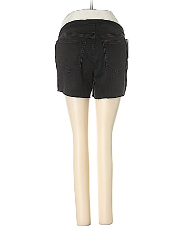 Isabel Maternity Denim Shorts (view 2)