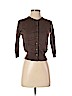 Ann Taylor LOFT 100% Cotton Brown Cardigan Size XS (petite) - photo 1