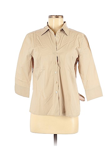 Tiramisu Long Sleeve Button-Down Shirt (view 1)